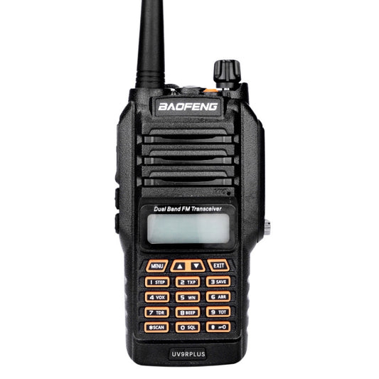 BaoFeng BF-UV9R Plus 10W Waterproof Dual Band Radio Handheld Antenna Walkie Talkie, EU Plug
