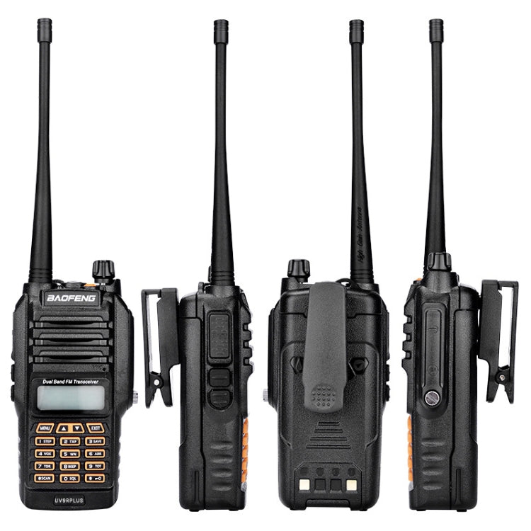 BaoFeng BF-UV9R Plus 10W Waterproof Dual Band Radio Handheld Antenna Walkie Talkie, EU Plug