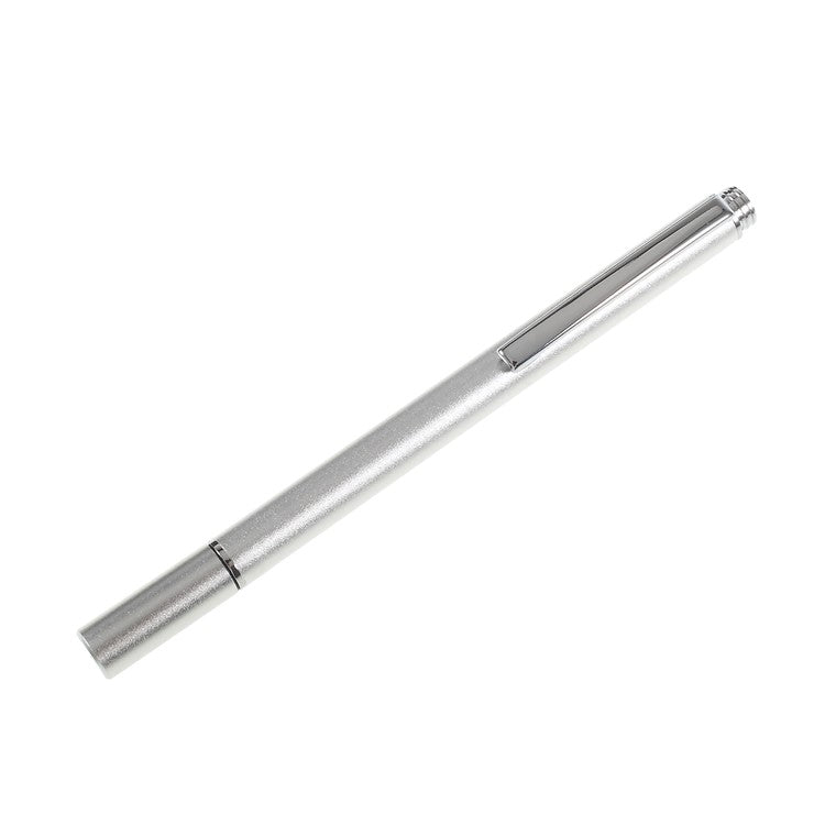 SCapacitive Screen Stylus Touch Pen with Precision Disc for iPhone 6 iPad Samsung LG Smartphone Tablet - Silver