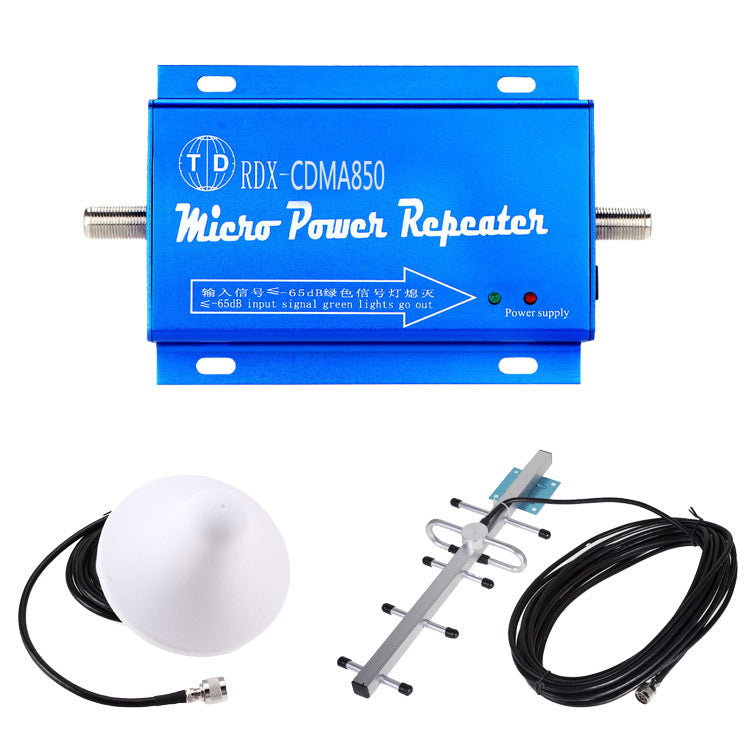 GSM 900MHz F Plug Mini Mobile Phone Signal Repeater with Sucker Antenna