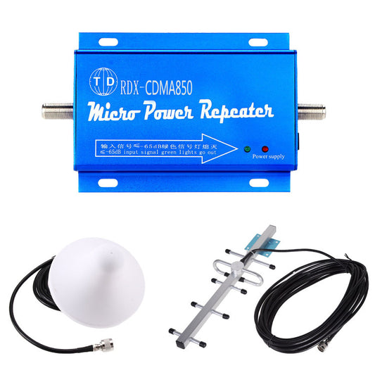 GSM 900MHz F Plug Mini Mobile Phone Signal Repeater with Sucker Antenna