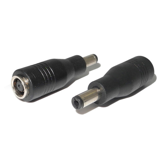 2Pcs Laptop Charger DC Head Suitable For HP Dell Power Adapter 7.4*5.0 Female to 5.5*2.5 Male