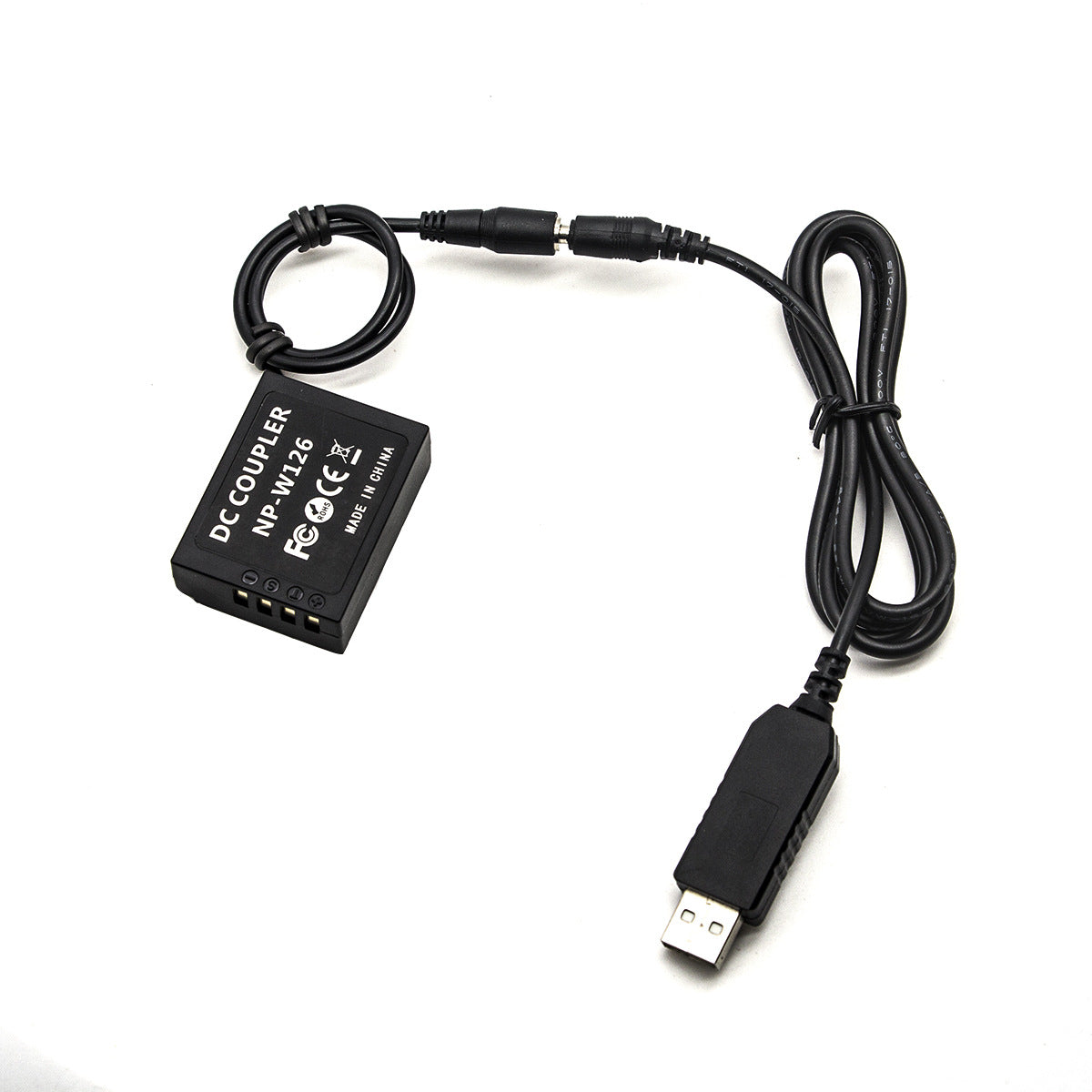 For Fuji XT30XT3/2 xt20 XH1 X100F XA3/5/7 W126S USB Interface Dummy Battery