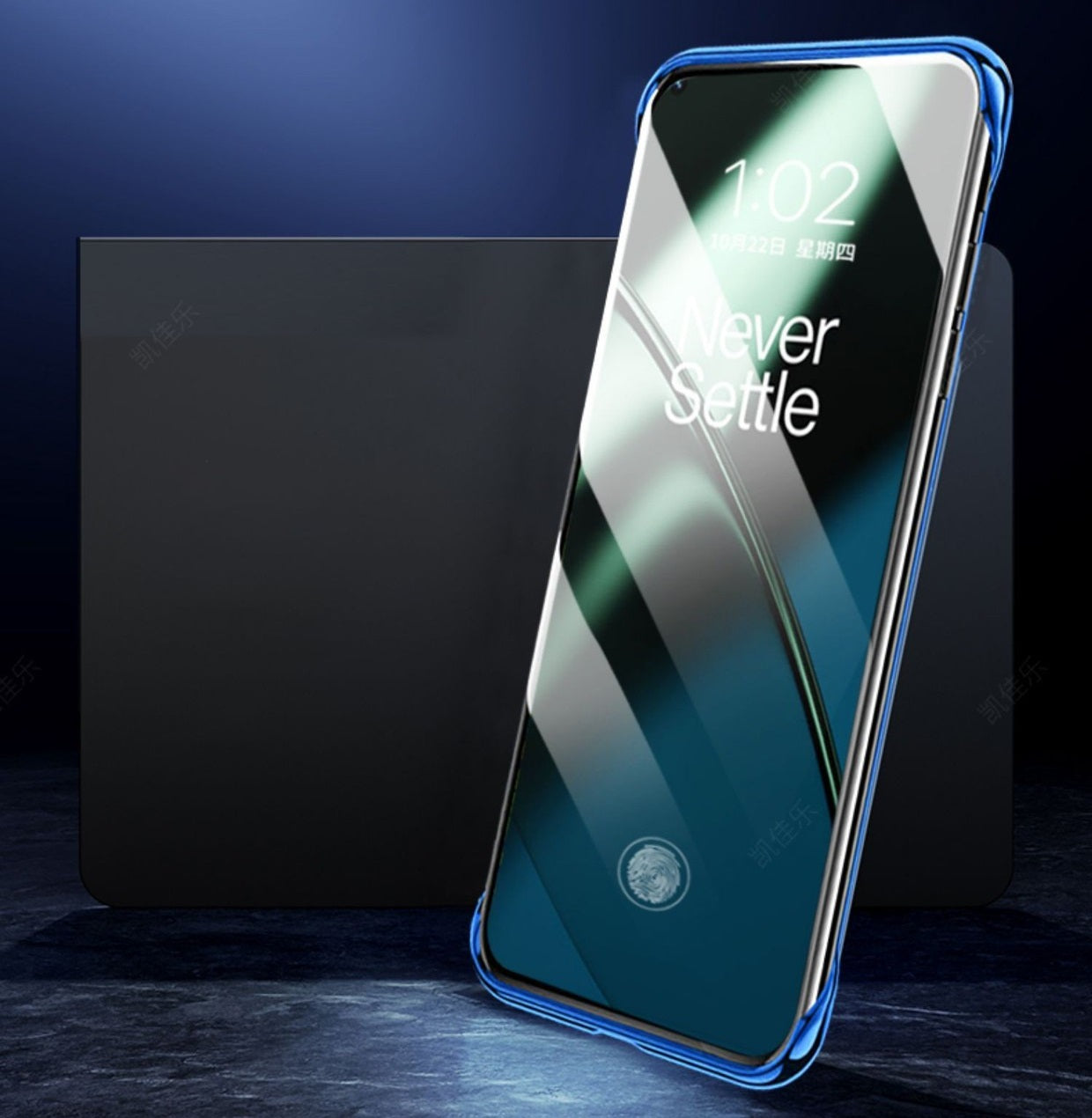 Suitable for OnePlus mobile phone case, transparent electroplating, frameless, ultra-thin, anti-fall, heat dissipation, non-yellowing and hard