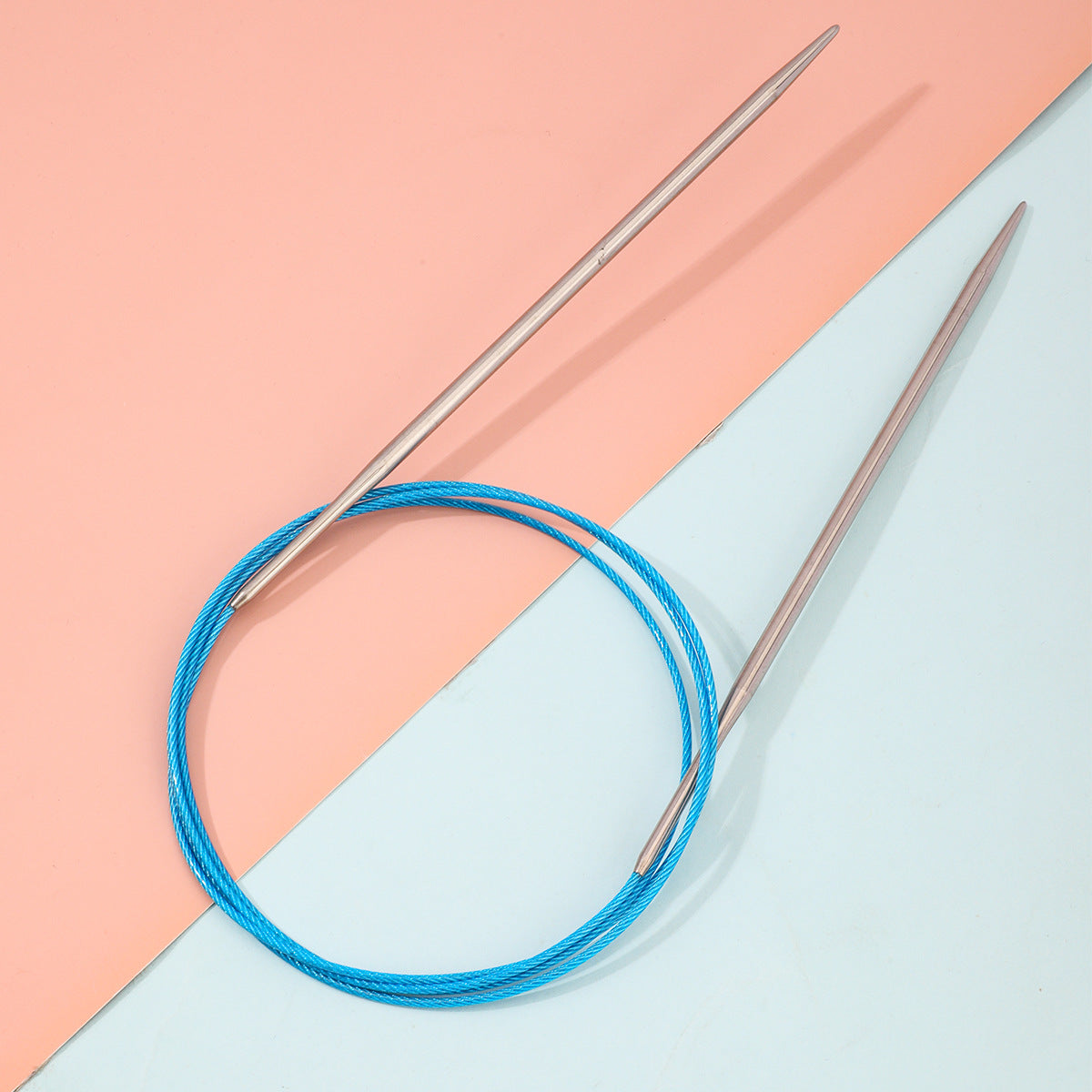 80cm Circular Knitting Needle Set of 8 Sizes (2.25mm–5.0mm)