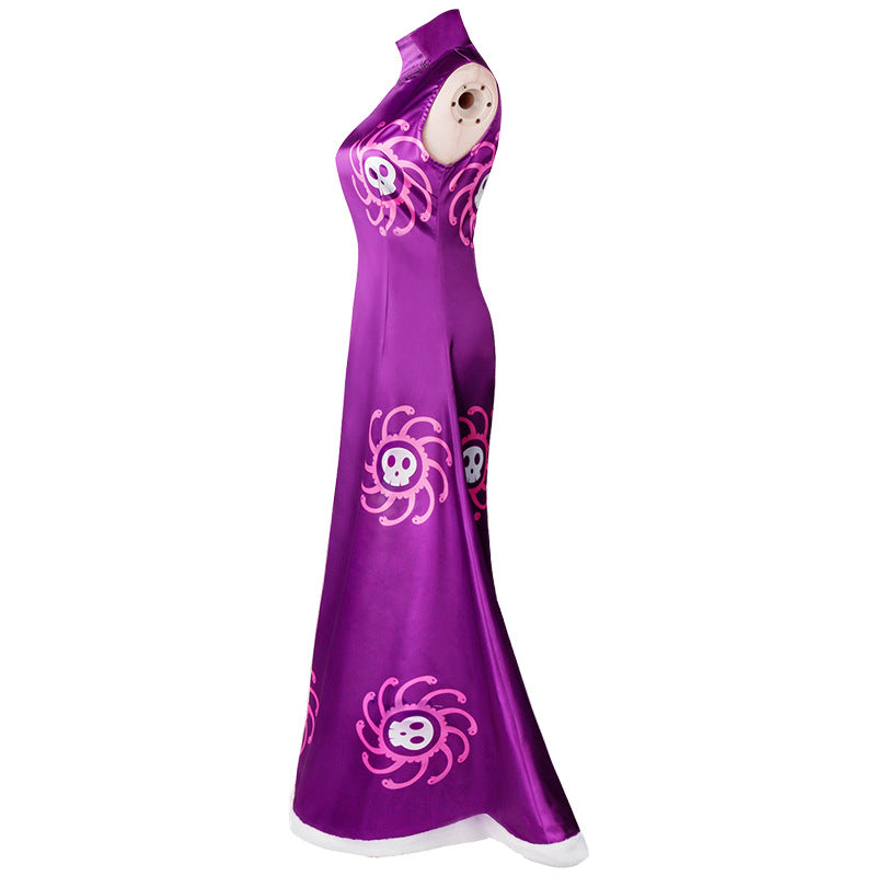 Empress snake princess Hancock cosplay costume one piece with Hancock Wig