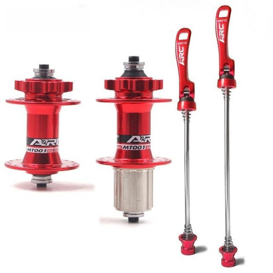 MTB Mountain Bicycle 32H Aluminum Alloy Disc Brake Hub(Red)