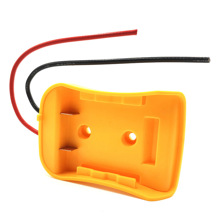 20V/18V Lithium Battery Adapter for Dewalt DCB Power Connector Converter - Yellow