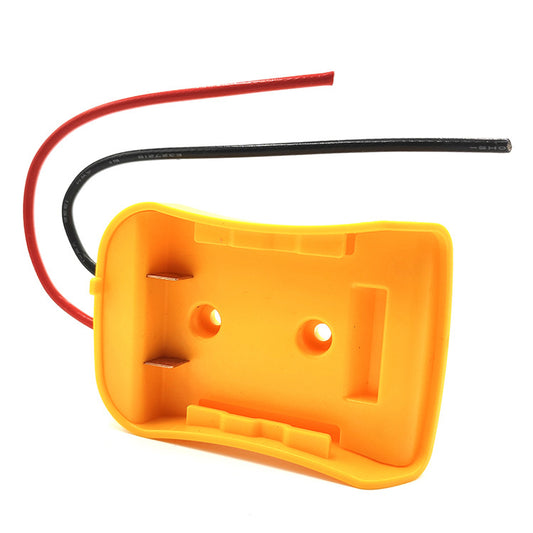 20V/18V Lithium Battery Adapter for Dewalt DCB Power Connector Converter - Yellow