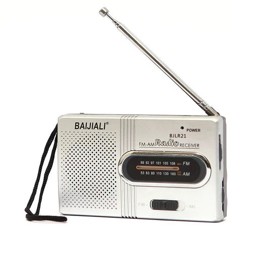 BJL-R21 AM FM Radio Portable Pocket Radio Digital Music