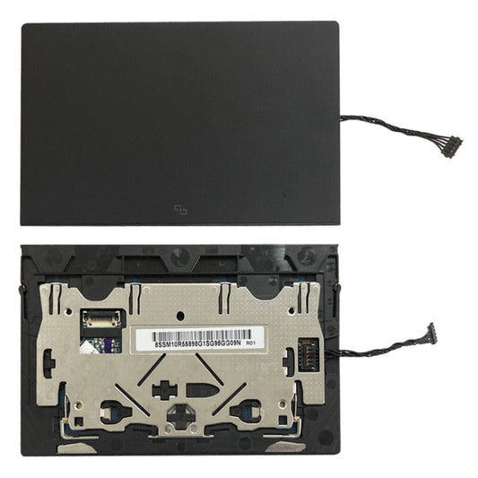 Laptop Touchpad With Flex Cable For Lenovo ThinkPad X395 20NL 20NM T490s 20NX 20NY X390 20Q0 20Q1 T495s  20QJ 20QK E14 20RA 20RB X390 20SC 20SD (Black)