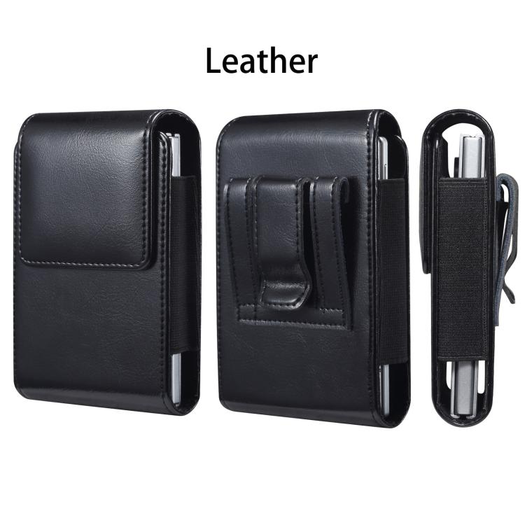 Samsung Galaxy Z Fold8 5G Genuine Leather Protective Cover – Multifunctional Wear-Resistant Case, Black