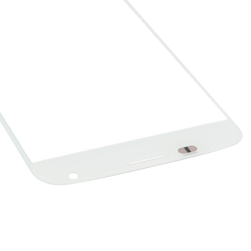 Original Front Screen Outer Glass Lens for Motorola X1060(White)