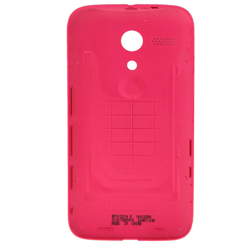Solid Color Plastic  Battery Back Cover for MOTO G / XT1032(Magenta)