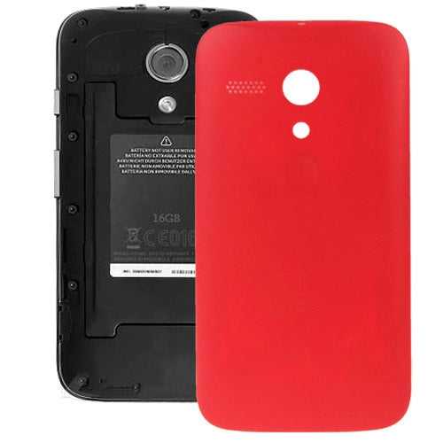 Solid Color Plastic  Battery Back Cover for MOTO G / XT1032(Red)