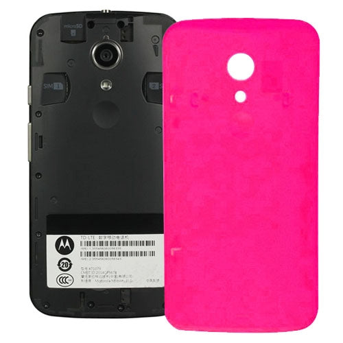 Battery Back Cover for Motorola Moto G (2nd Gen) XT1063 / XT1068 / XT1069(Magenta)