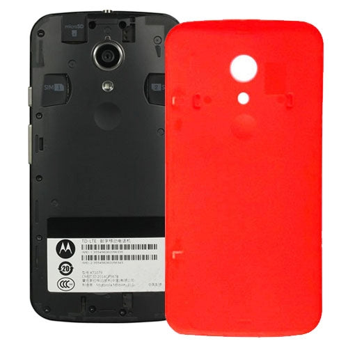 Battery Back Cover for Motorola Moto G (2nd Gen) XT1063 / XT1068 / XT1069(Red)