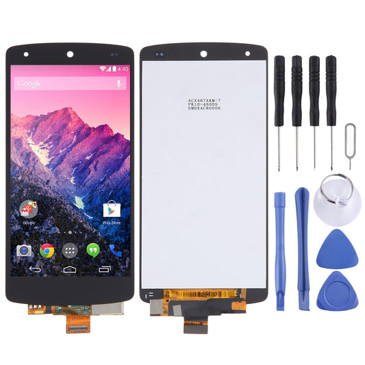 Original LCD Screen for Google Nexus 5 / D820 / D821 with Digitizer Full Assembly(Black)