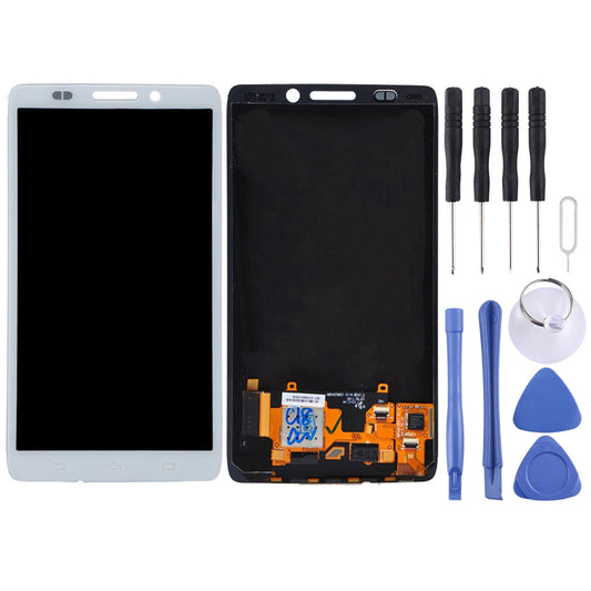 TFT LCD Screen for Motorola Droid Ultra / XT1080 with Digitizer Full Assembly(White)