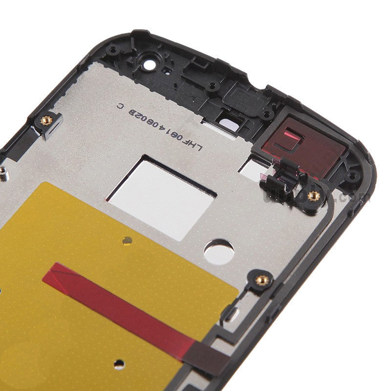 3 in 1 (LCD + Frame + Touch Pad) Digitizer Assembly for Motorola Moto G2(Black)