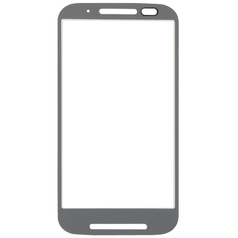 Front Screen Outer Glass Lens  for Motorola Moto E / XT1021(White)