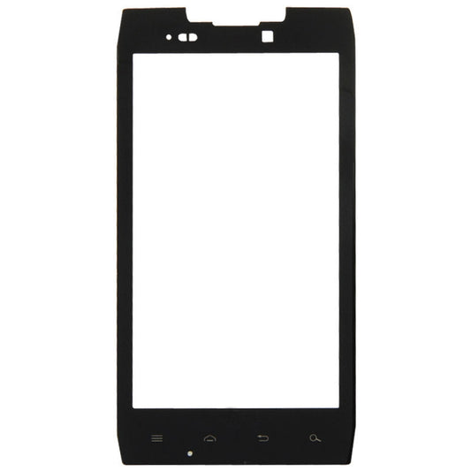 Front Screen Outer Glass Lens  for Motorola DROID RAZR / XT912 / XT910(Black)
