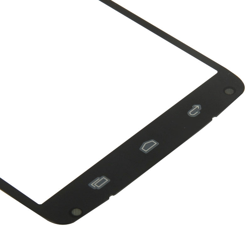 Front Screen Outer Glass Lens  for Motorola DROID Turbo / XT1254(Black)
