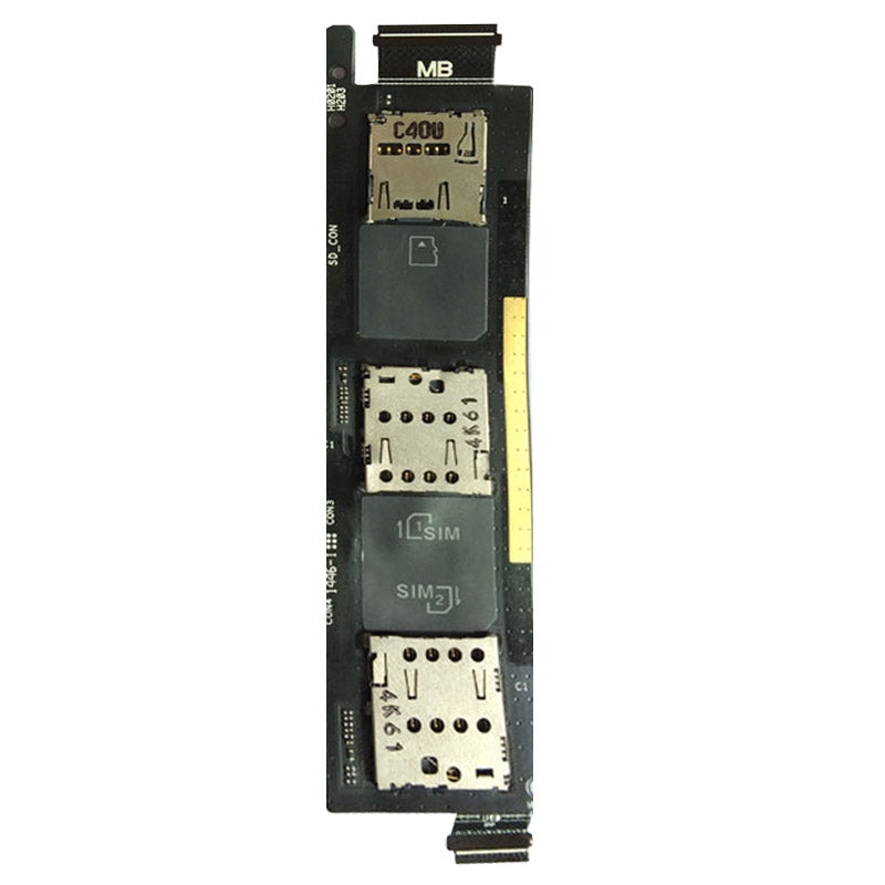 SIM Card Reader Contact  for Asus Zenfone 6 / A600CG / T00G