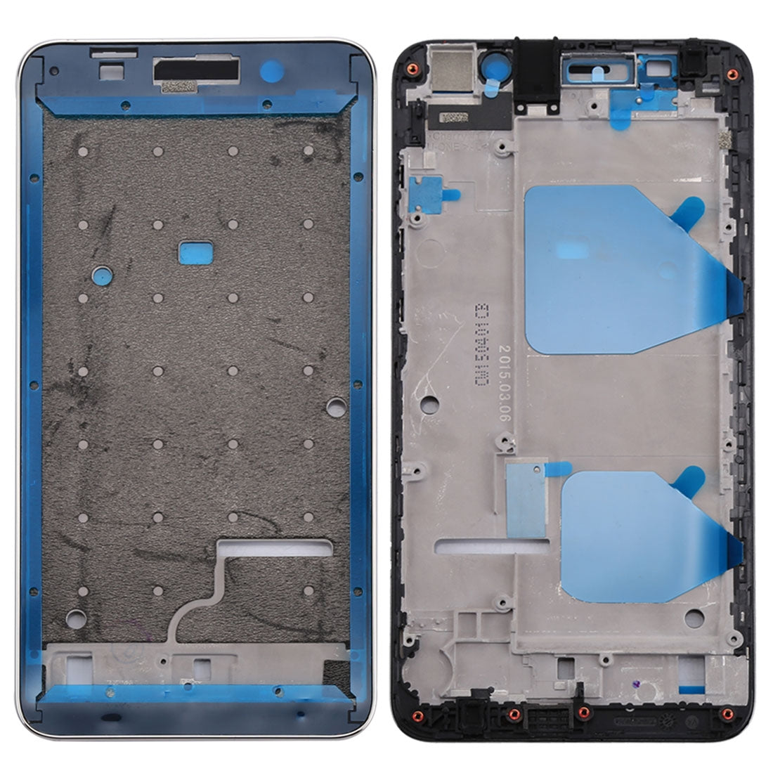 For Huawei Honor 4X Front Housing Screen Frame Bezel(Black)