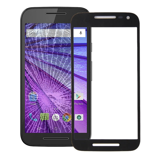 Front Screen Outer Glass Lens for Motorola Moto G (3rd gen) 