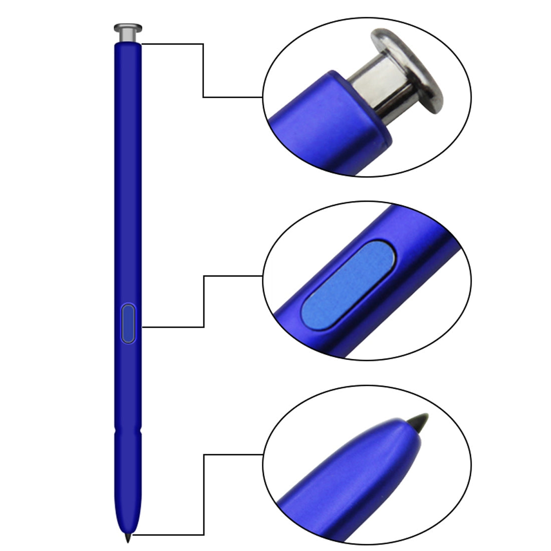 Capacitive Touch Screen Stylus Pen for Galaxy Note20 / 20 Ultra / Note 10 / Note 10 Plus (Baby Blue)