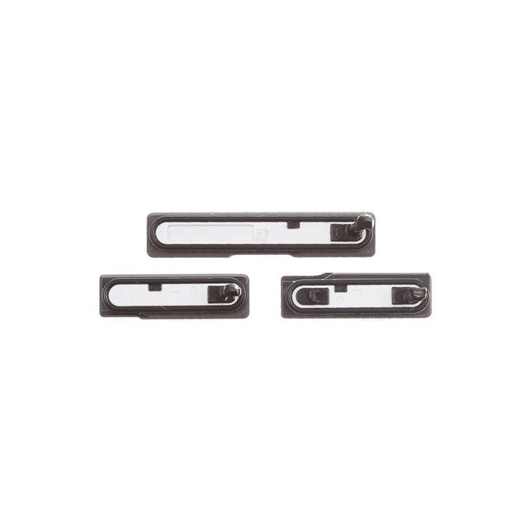 OEM for Sony Xperia Z1 L39h C6903 Honami MicroSD Card Cap + SIM Card Cap + Charging Port Cover - Black