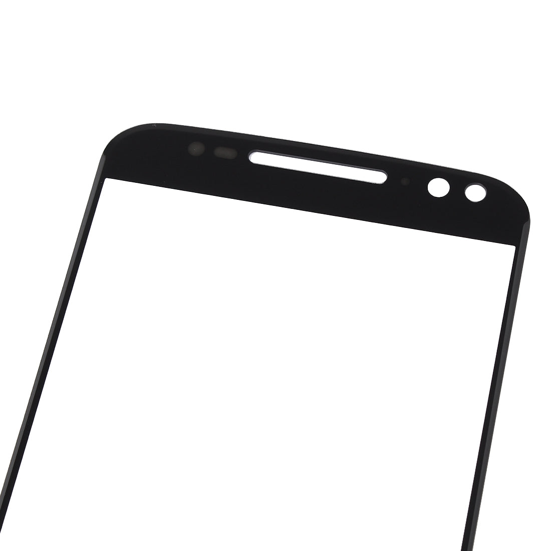 Front Screen Outer Glass Lens for Motorola Moto X(Black)