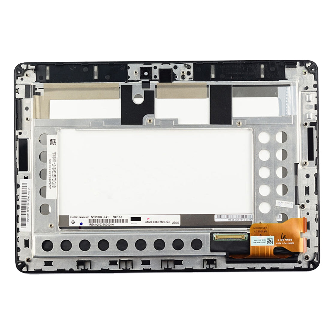 OEM LCD Screen for Asus MeMO Pad Smart 10 ME301T 5280N FPC-1 Digitizer Full Assembly with Frame (Black)