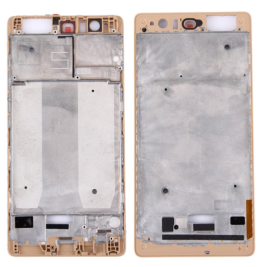 For Huawei P9 Plus Front Housing LCD Frame Bezel Plate(Gold)