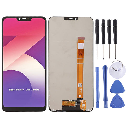 TFT LCD Screen for OPPO A5 / A3s / Realme C1 / Realme2 with Digitizer Full Assembly (Black)