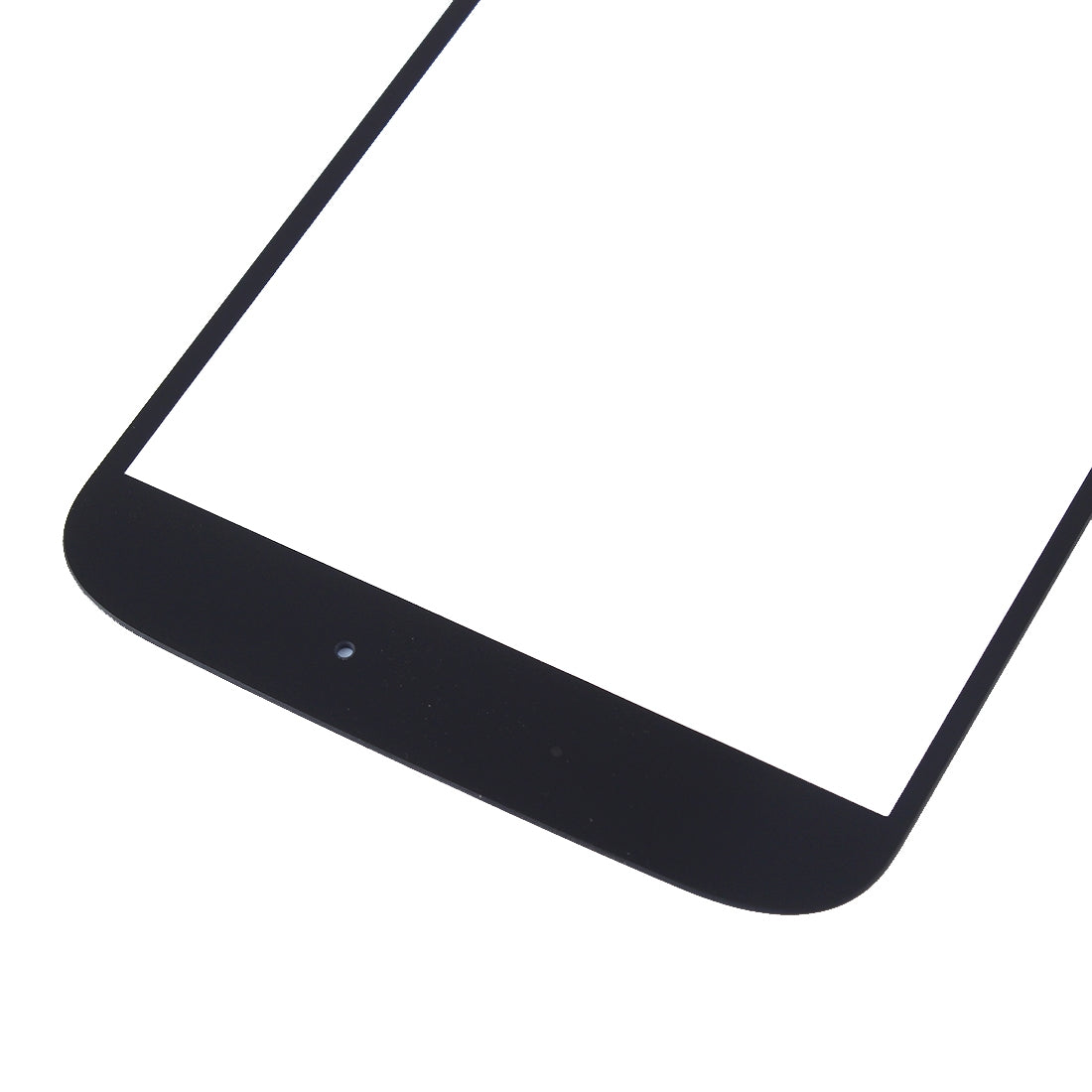 Front Screen Outer Glass Lens for Motorola Moto G4 (Black)