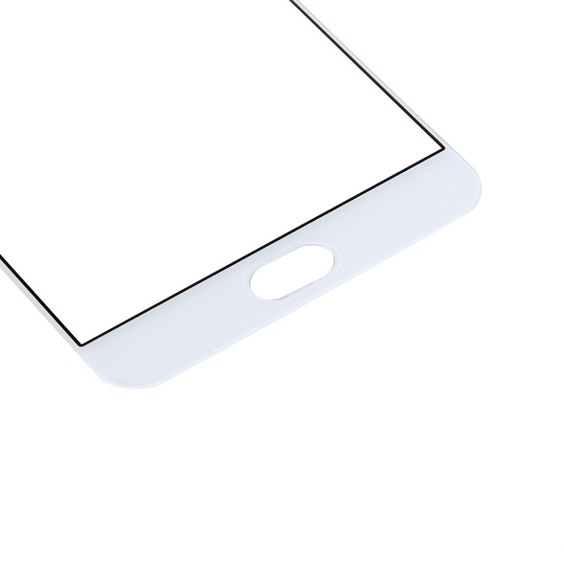 For OPPO R9 / F1 Plus Front Screen Outer Glass Lens (White)