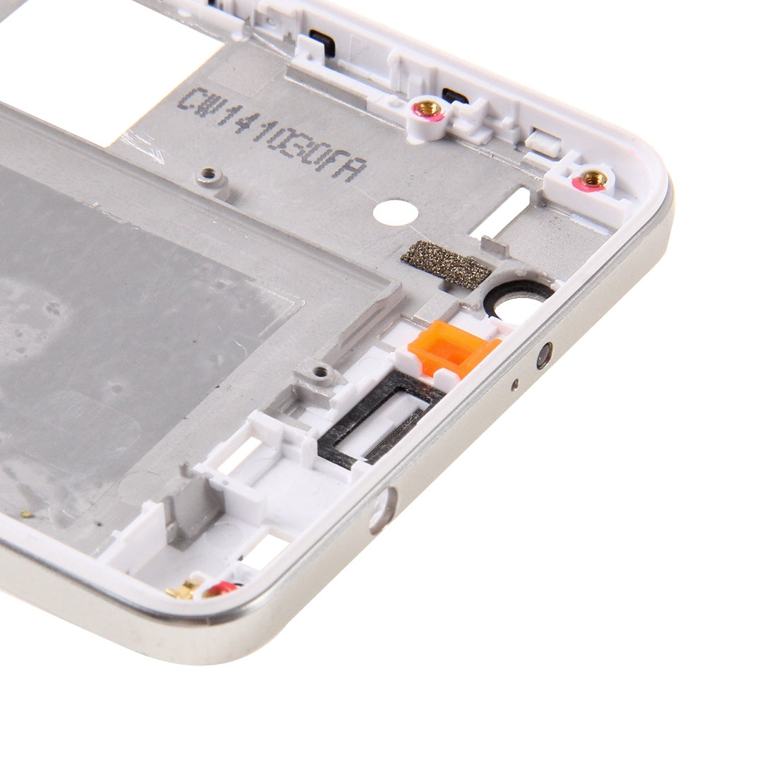 For Huawei Honor 6 Front Housing LCD Frame Bezel(White)