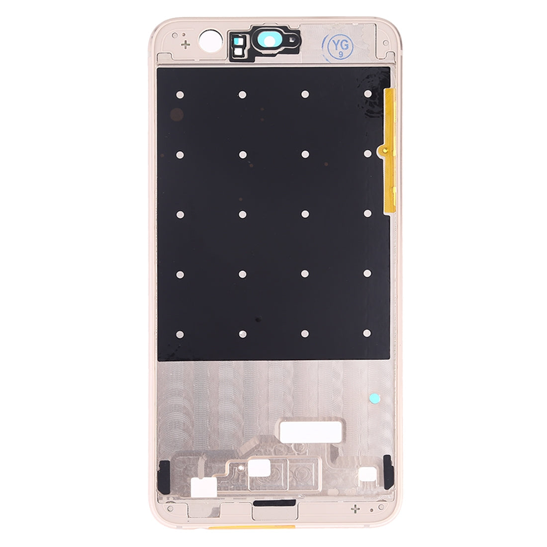 Front Housing LCD Frame Bezel Plate for Huawei Honor 8(Gold)