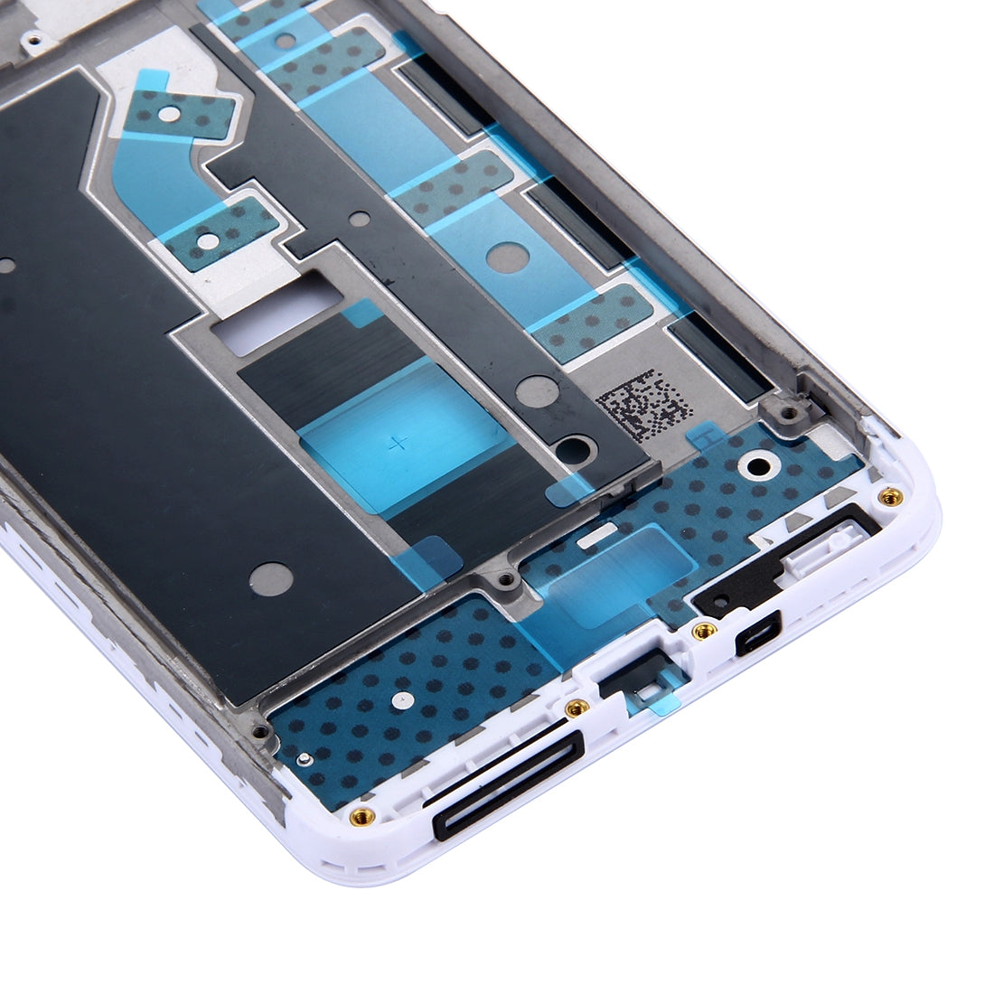 For OPPO A37 Front Housing LCD Frame Bezel Plate (White)