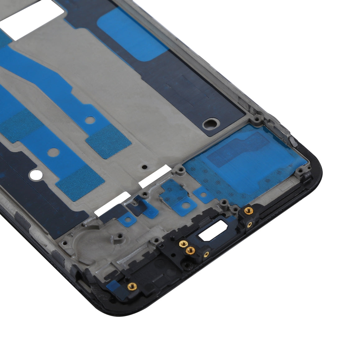 For OPPO R9sk Front Housing LCD Frame Bezel Plate  (Black)