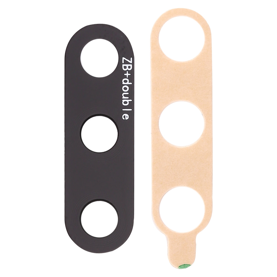 For Huawei Honor 7C 10pcs Back Camera Lens with Adhesive 