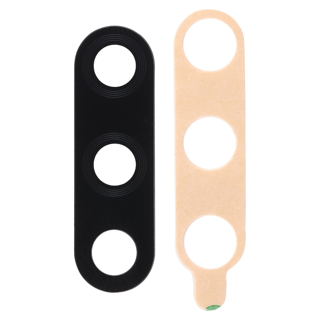 For Huawei Honor 7C 10pcs Back Camera Lens with Adhesive 