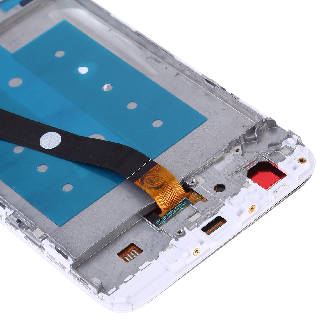 LCD Screen and Digitizer Full Assembly with Frame for Huawei Mate 10 Lite / Nova2i (Malaysia) / Maimang 6 (China) / Honor 9i (India) / G10(White)