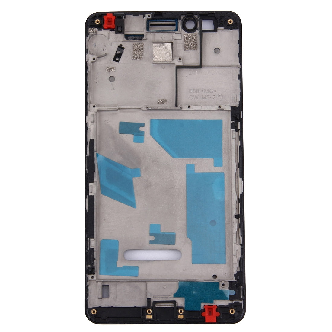 For Huawei Honor 5X / GR5 Front Housing LCD Frame Bezel Plate(Black)