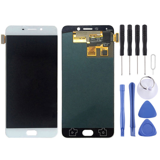 Original OLED LCD Screen for OPPO R9 / F1 Plus with Digitizer Full Assembly (White)