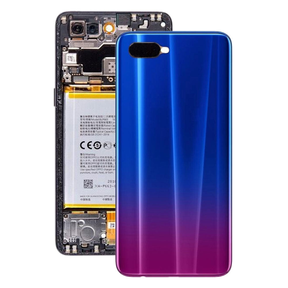 For OPPO K1 / RX17 Neo  Battery Back Cover (Purple)