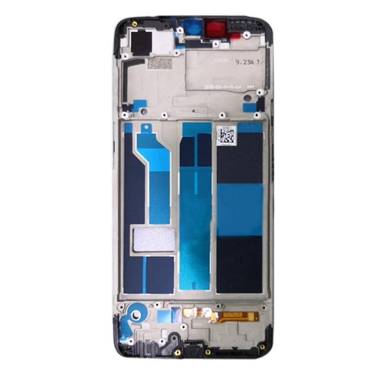 For OPPO K1 Front Housing LCD Frame Bezel Plate (Black)
