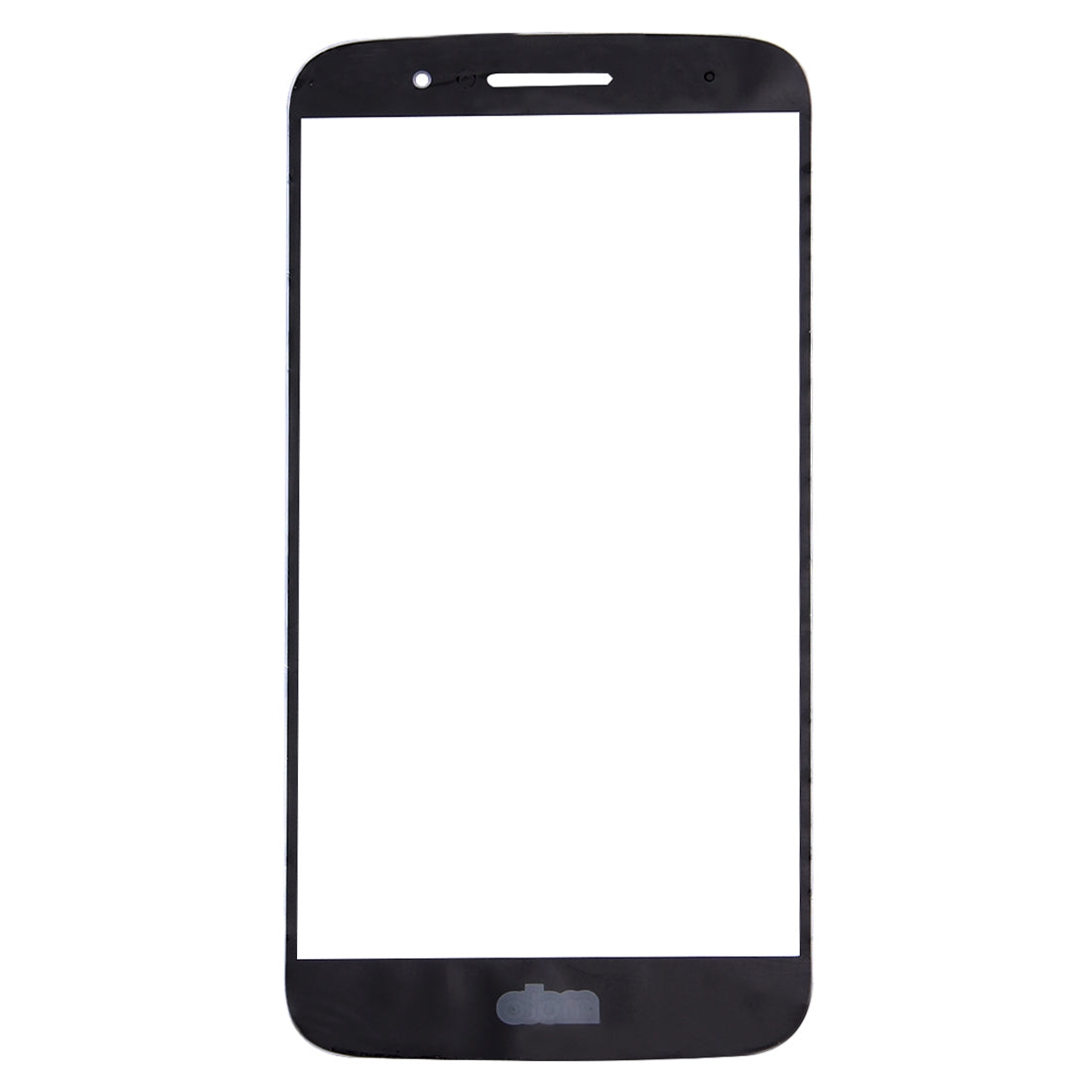Front Screen Outer Glass Lens for Motorola Moto M / XT1662 (Black)